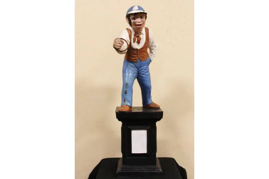 Photo of Jockey Cast Iron Vintage Hitching Post