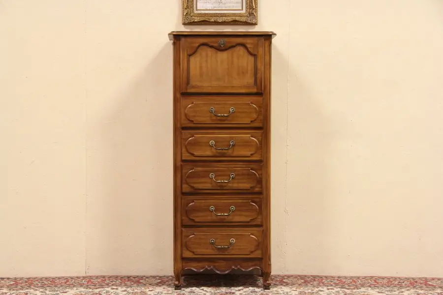 Photo of Country French Lingerie Chest & Dressing Mirror