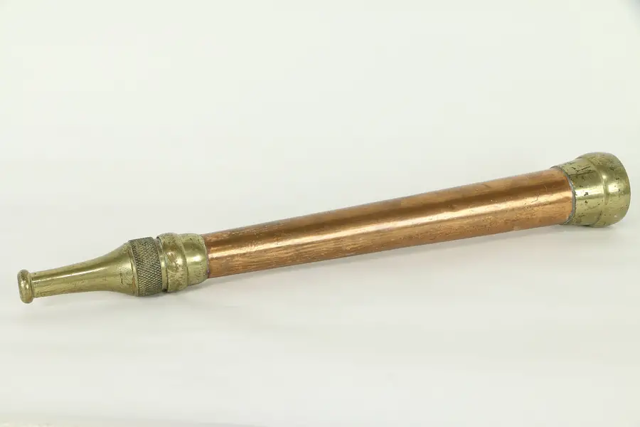 Photo of Brass & Copper Antique Fire Hose Nozzle