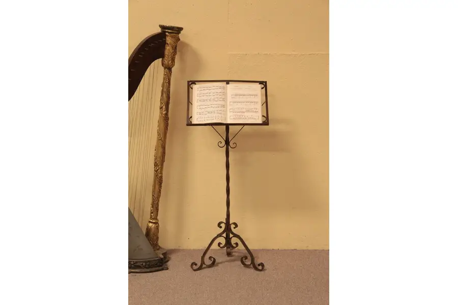 Photo of Wrought Iron Music, Dictionary, or Bible Stand