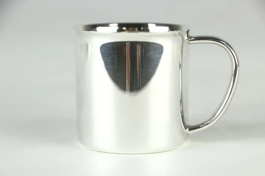 Photo of Towle Signed Sterling Vintage Silver Baby or Punch Cup