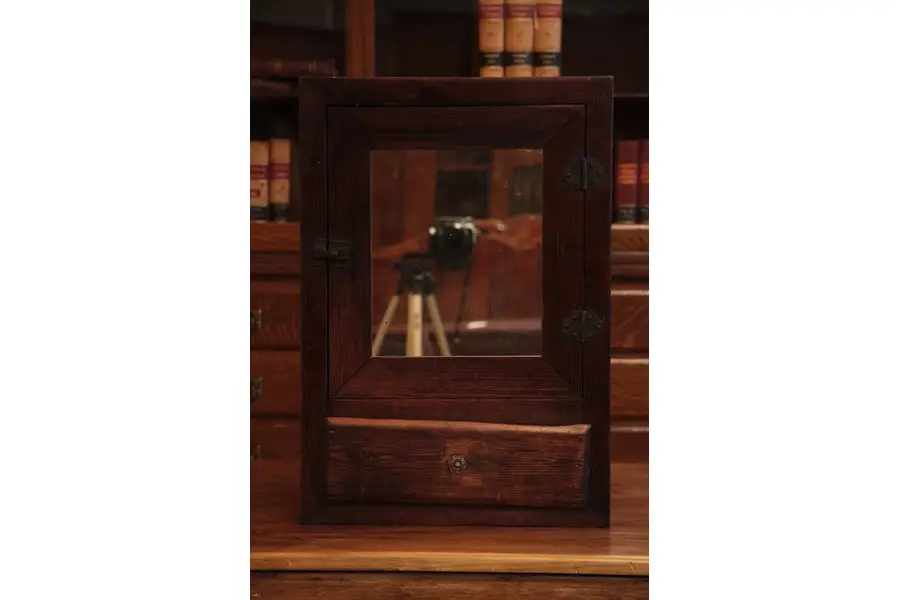 Photo of Country Pine Antique Medicine Cabinet