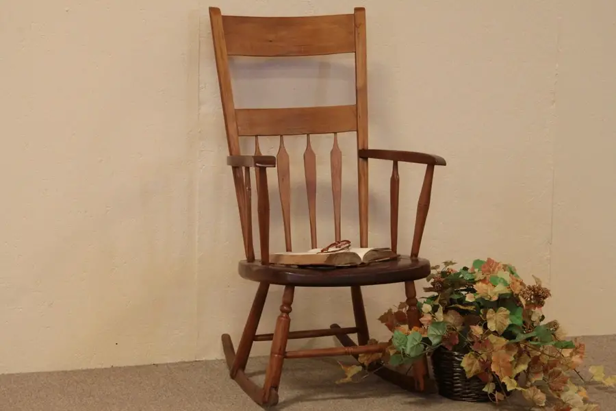 Photo of Country Pine & Cherry Rocking Chair