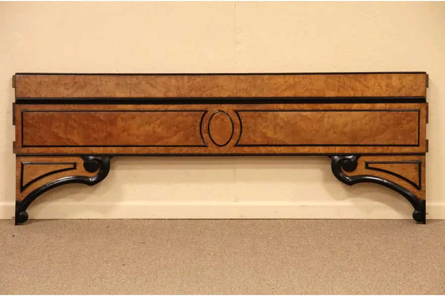 Photo of Birdseye Maple & Ebony Rail Fragment