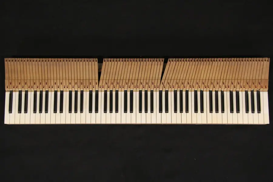 Photo of Set of "Ivory" & Ebony Piano Keys, 88 Keys