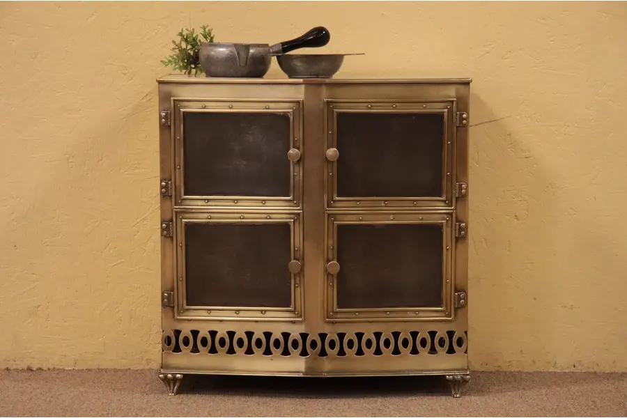 Photo of Brass & Marble Warming Oven