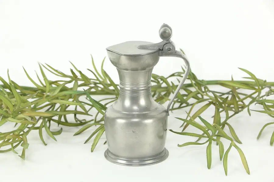 Photo of Pewter Vintage Pitcher or Wine Tankard, Royall Holland