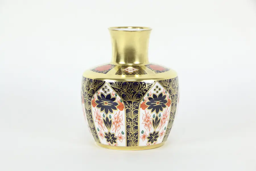 Photo of Old Imari Vase or Sake Bottle, English Royal Crown Derby