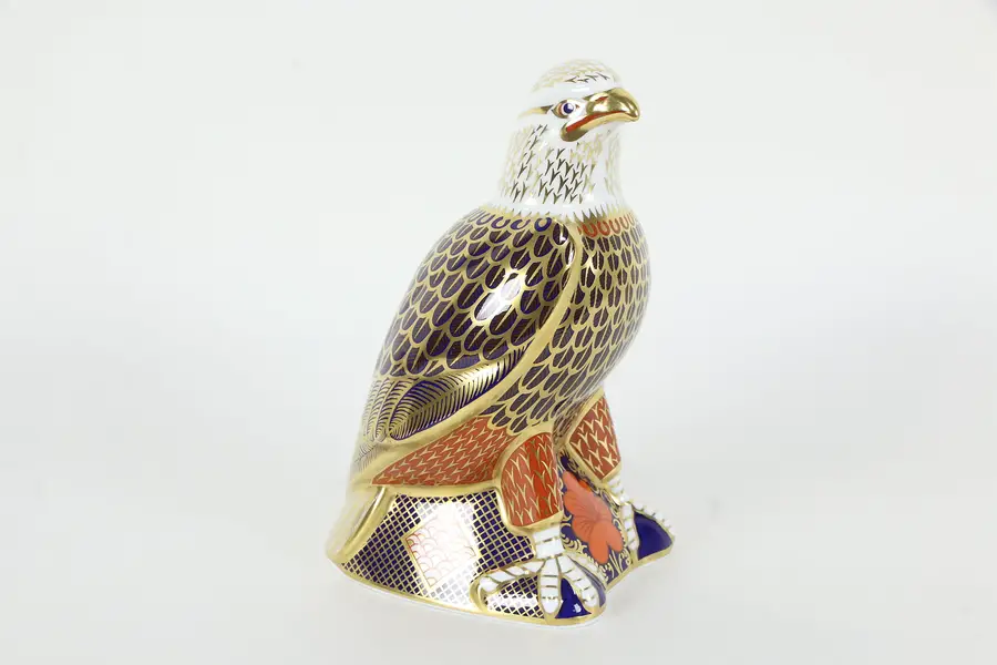 Photo of Old Imari Eagle Bird Figurine, English Royal Crown Derby