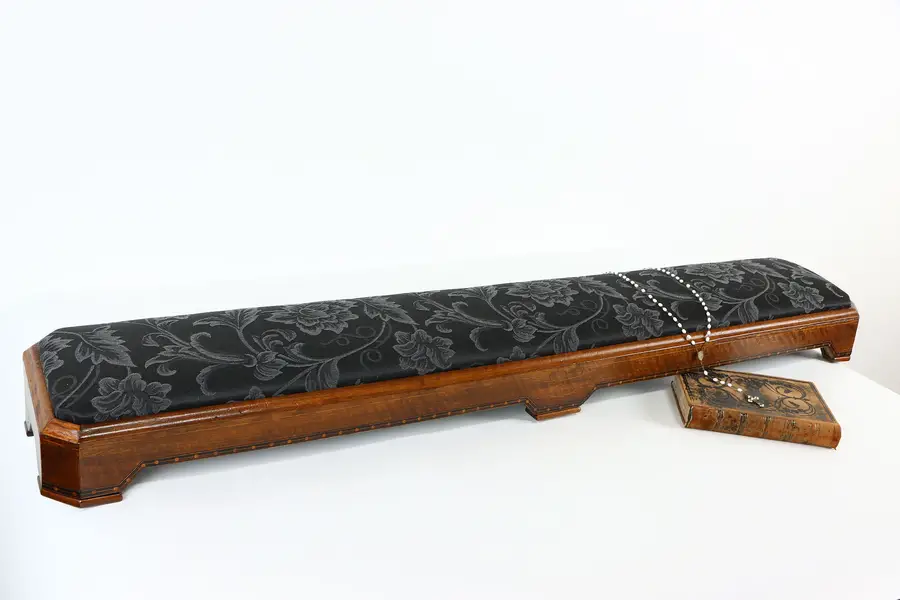 Photo of Biedermeier or Empire Antique Wedding Chapel Double Kneeler or Footstool