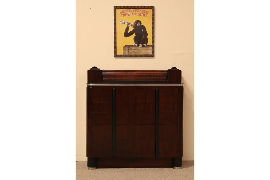 Photo of Art Deco Midcentury 12 Drawer Dental Cabinet