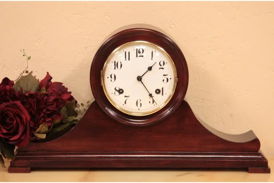 Photo of Waterbury Antique 8 Day Mantel Clock