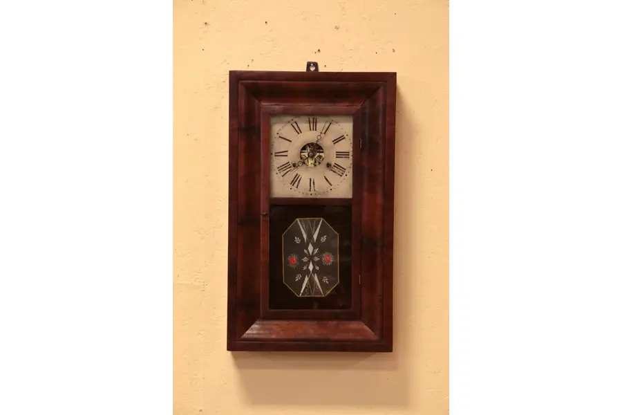 Photo of Sperry Antique NY 1850 Ogee Wall Clock