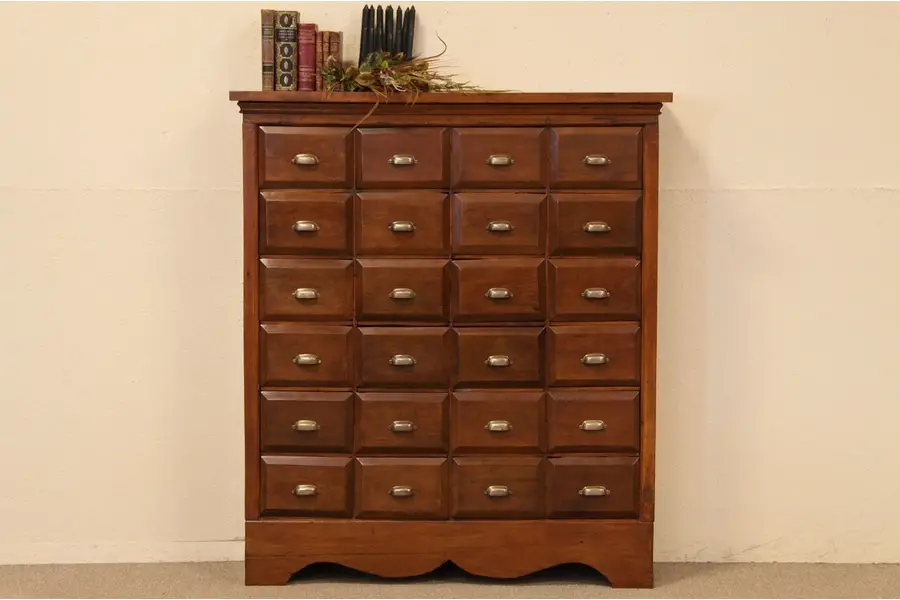 Photo of Country 24 Drawer Cabinet, Fits CD's