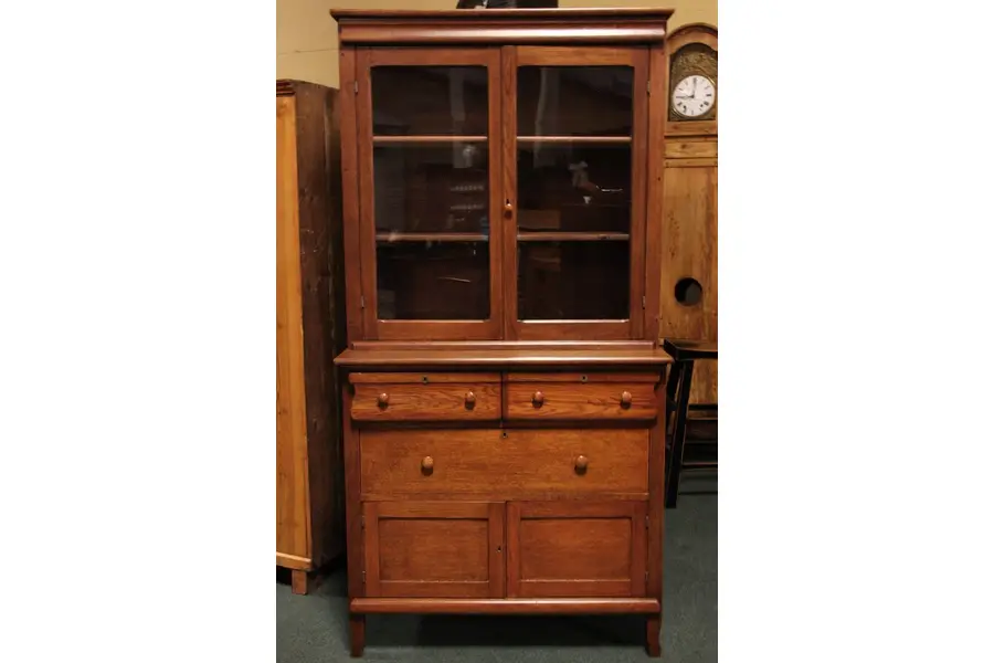 Photo of Oak 1900's Victorian Cupboard