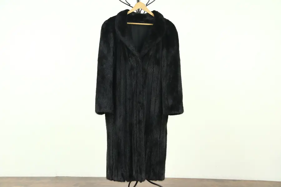 Photo of Lady's Large Full Length Mink Coat, Excellent Condition