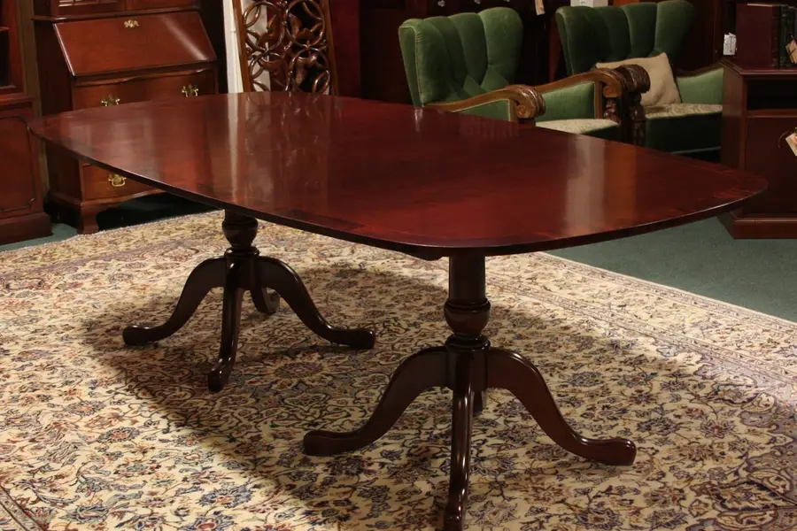 Photo of Federal Banded Mahogany 4x8 Conference Dining Table