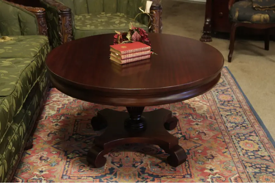 Photo of Round Empire Chairside or Coffee Table