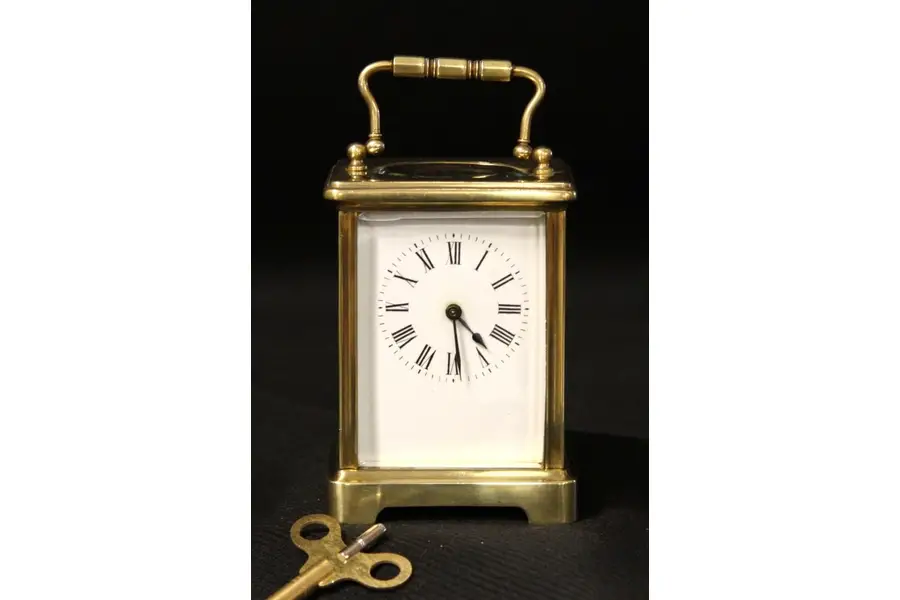 Photo of French Antique Carriage Clock, 1900
