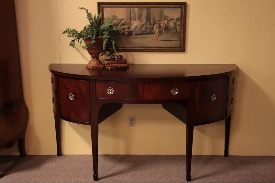 Photo of Half-Round Console or Server