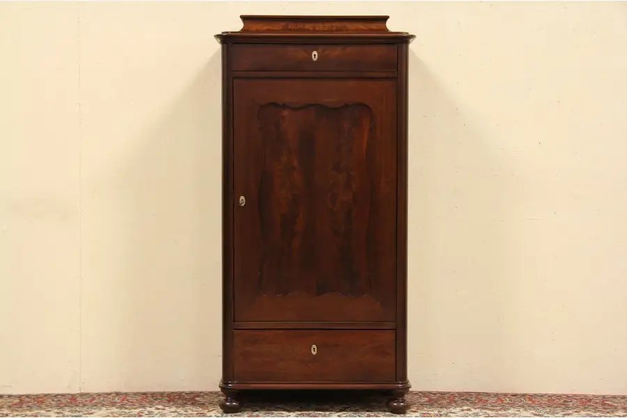 Photo of Empire or Biedermeier 1860 Antique Cabinet