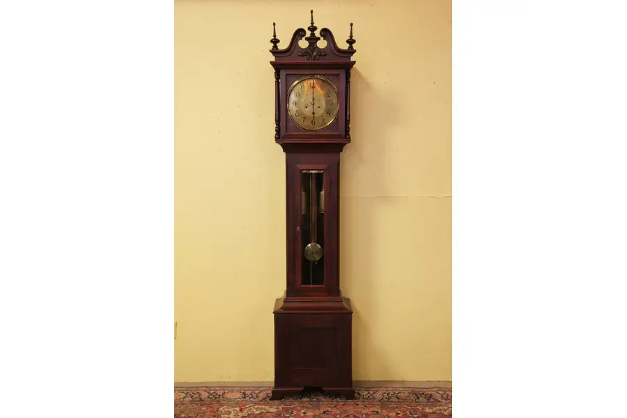 Photo of New Haven Antique Grandfather or Tall Case Clock