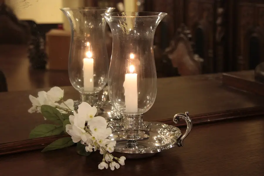 Photo of Silverplate Antique Chamber Candlestick