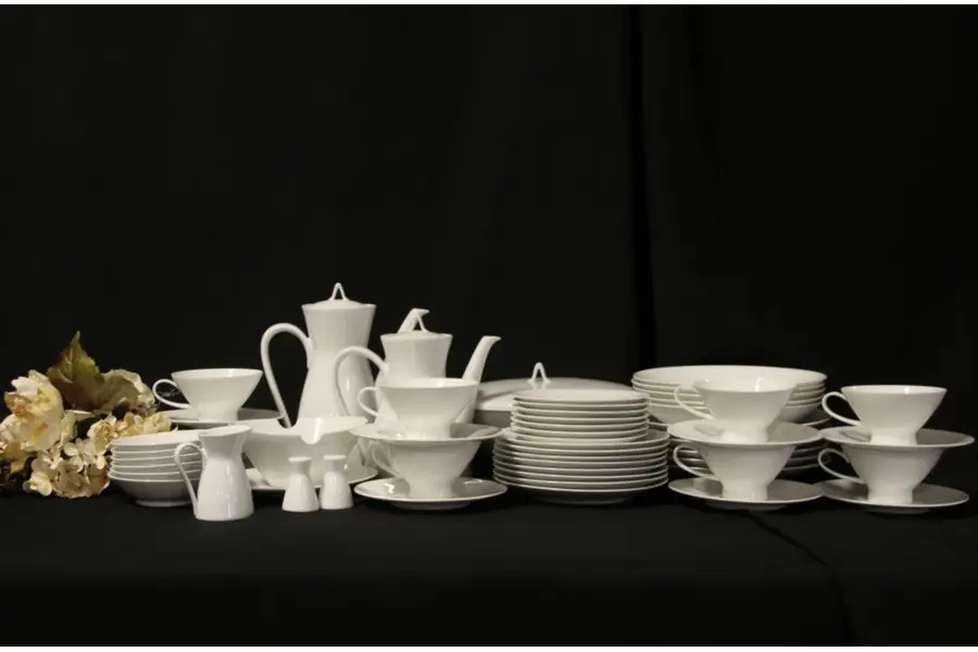 Photo of Rosenthal Classic Modern White China Set