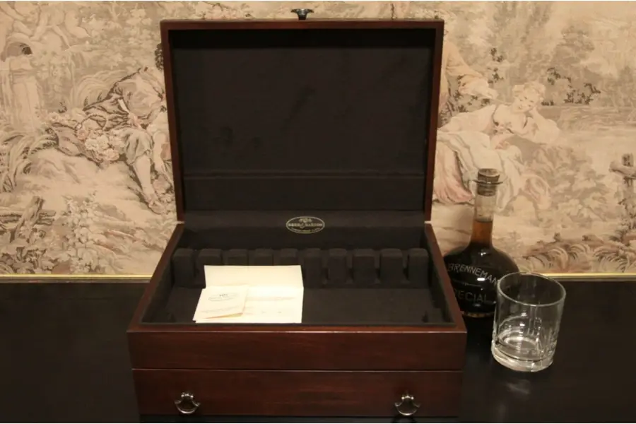 Photo of Reed & Barton Vintage Silver or Jewelry Chest, Drawer