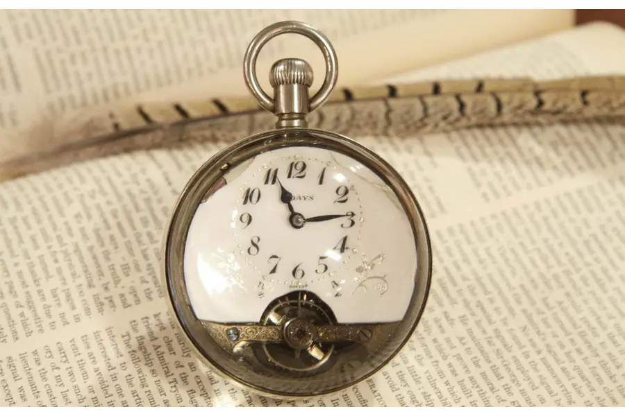 Photo of Resdomas Antique Swiss Desk Clock, not Working