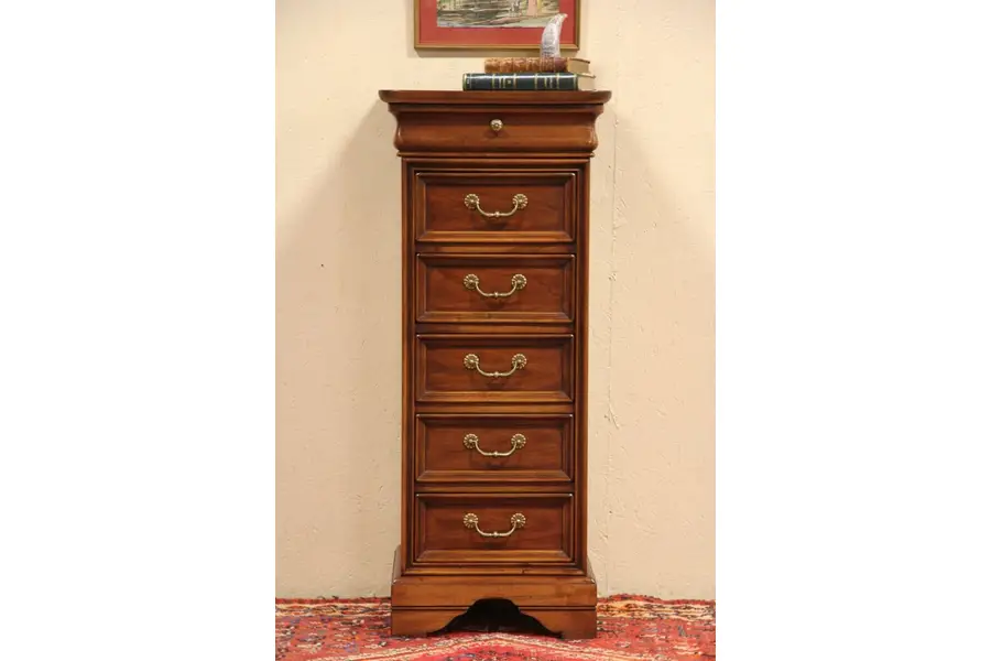 Photo of Lexington Cherry Vintage Lingerie Chest, "Chez Michelle"