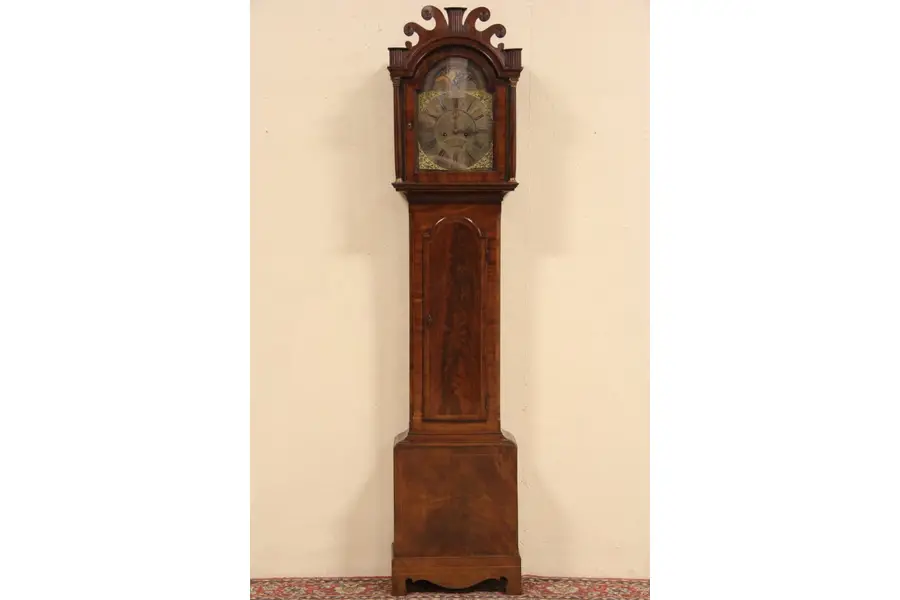 Photo of Georgian Tall Case 1800 Grandfather Clock, Last of Stalham