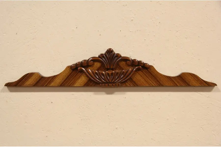 Photo of Art Deco 1935 Architectural Salvage Carved Crest