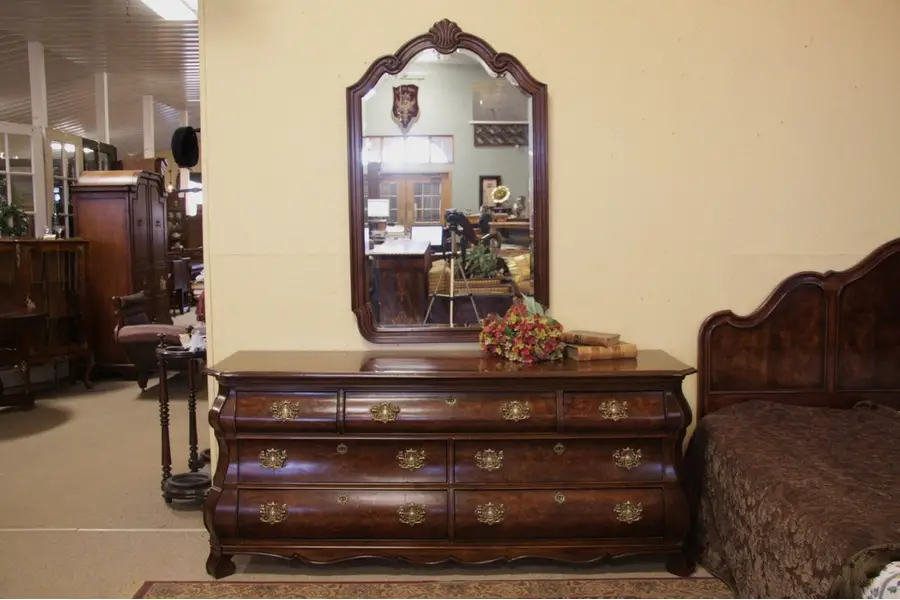 Photo of Heritage Sketchbook Bombe Dresser or Chest