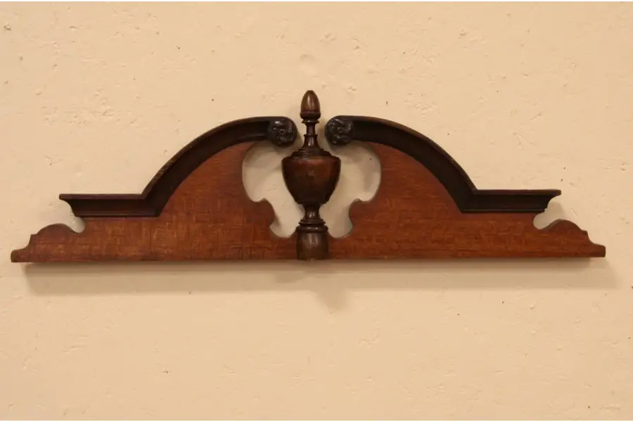 Photo of Arched Architectural Pediment Crest