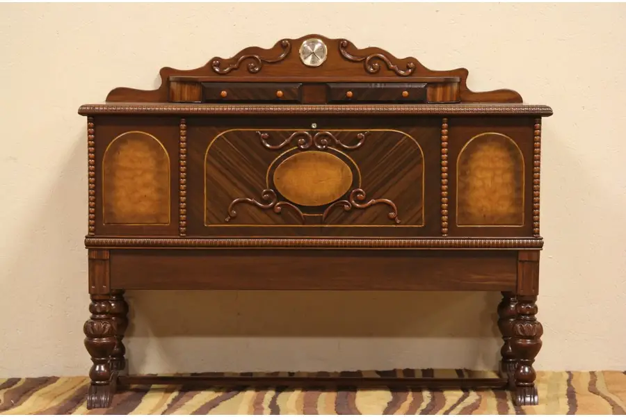 Photo of Tudor Standard Chicago Cedar Chest, Clock & Jewel Drawers