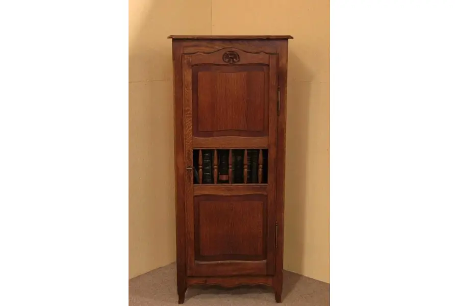 Photo of Country French Oak One Door Bread Cupboard