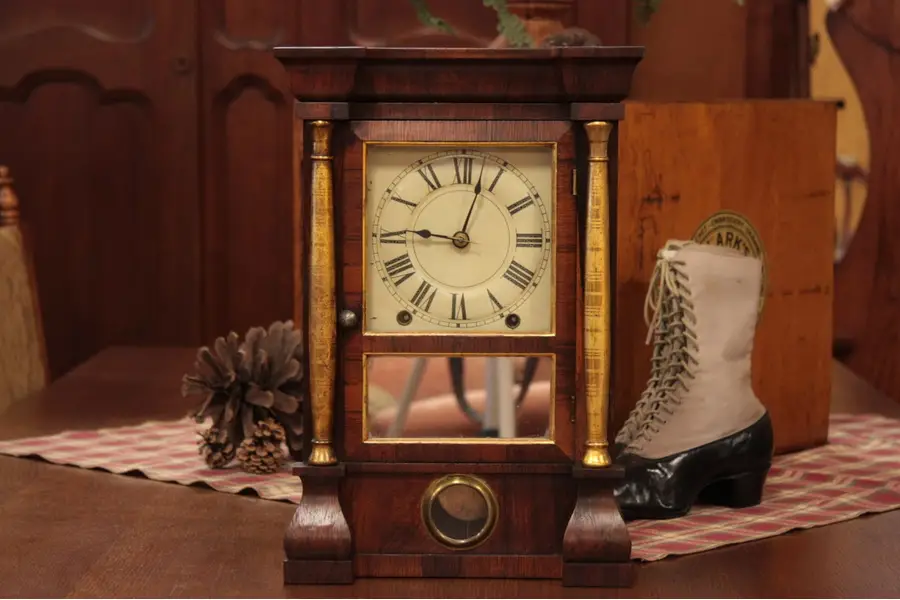 Photo of Seth Thomas Victorian Rosewood Antique Clock