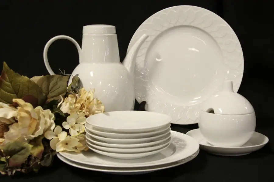 Photo of Rosenthal Lotus White China Set