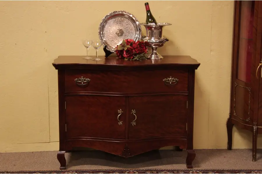 Photo of Mahogany Console, Server or Sideboard
