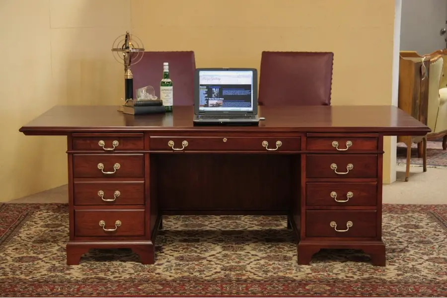 Photo of Executive 7'4" Traditional Conference Desk, Standard