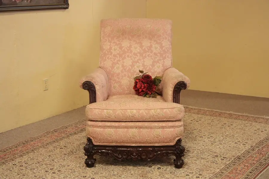 Photo of Carved 1925 Armchair
