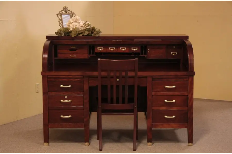 Photo of Marshall Field Antique Rolltop Desk