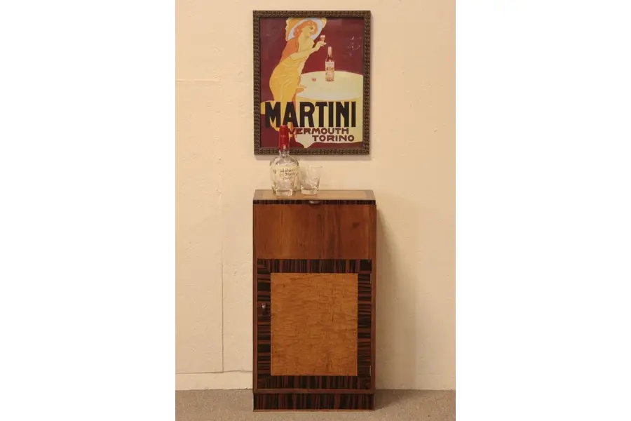 Photo of French Art Deco Antique Cabinet - Rosewood