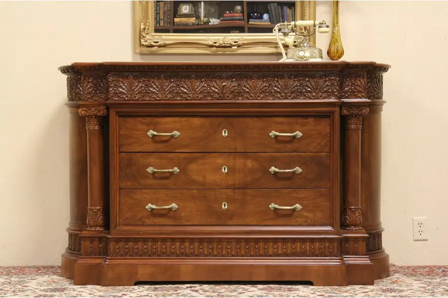 linen chest dresser Aspen Provence 7-Drawer Dresser in Linen