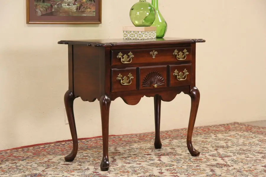 Photo of Georgian Vintage Lowboy Console, Laun of Kiel, WI