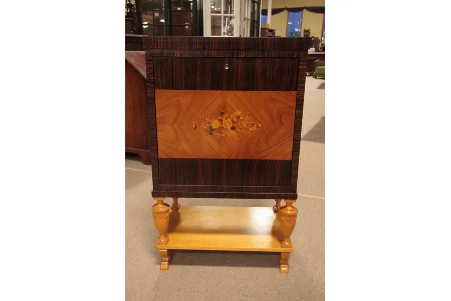 Photo of Art Deco Collectors Cabinet, Silver or Jewelry Chest