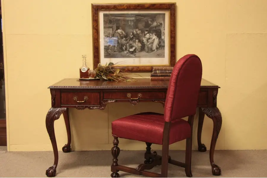 Photo of Maitland Smith Georgian Mahogany Writing Desk