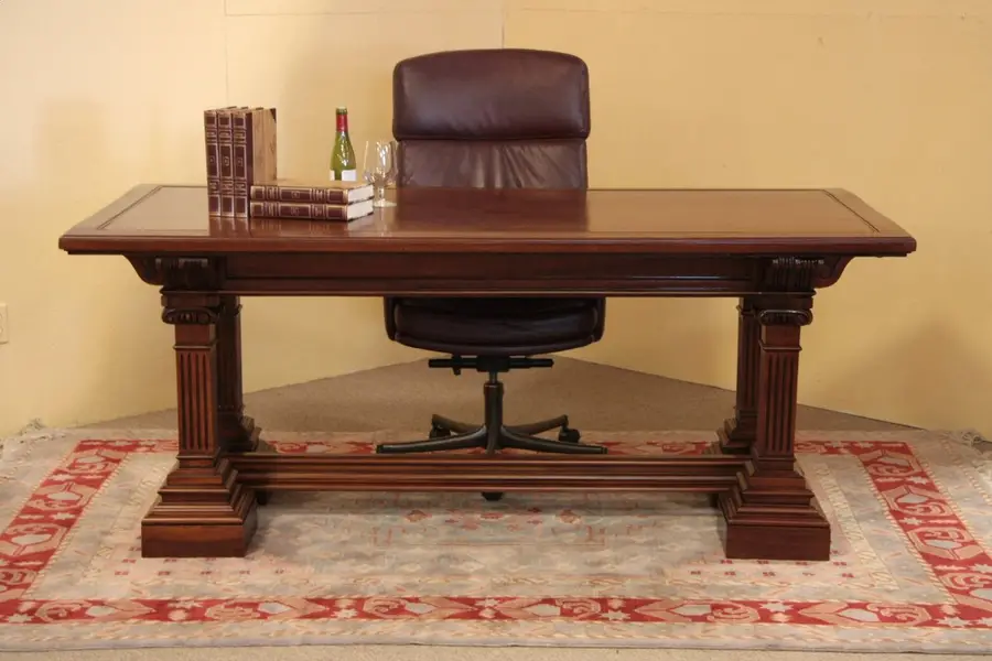 Photo of Classical Hall or Library Table / Writing Desk