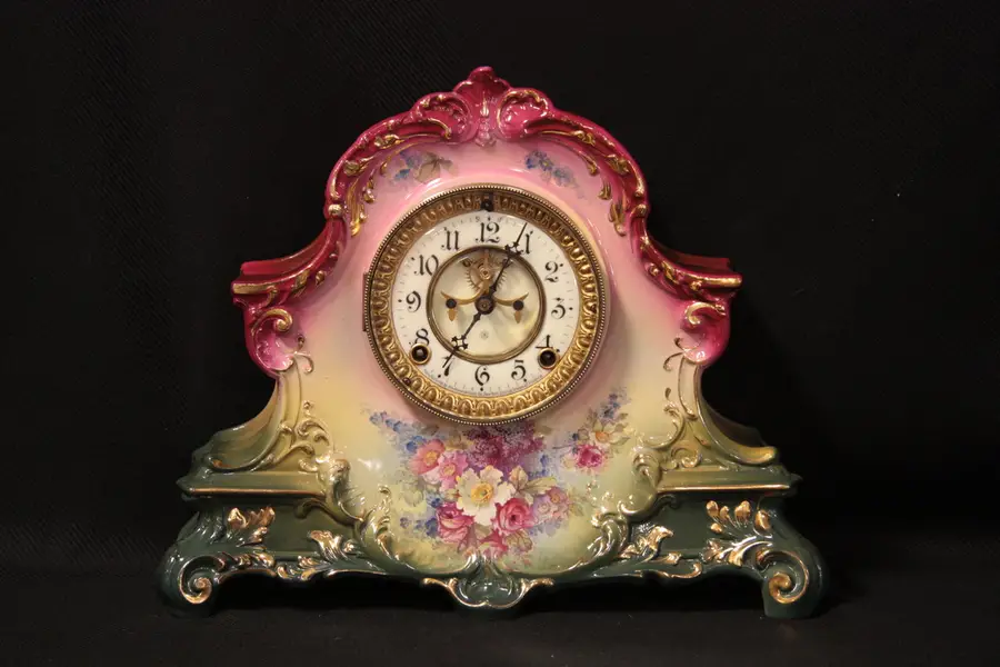 Photo of Ansonia Royal Bonn La Nord China Clock